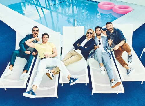 rebriko:  Glen Powell, Blake Jenner, Wyatt Russell, Tyler Hoechlin and Ryan Guzman by Eric Ray David