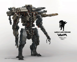 rocketumbl:  WORLD WAR MACHINE Concept Art