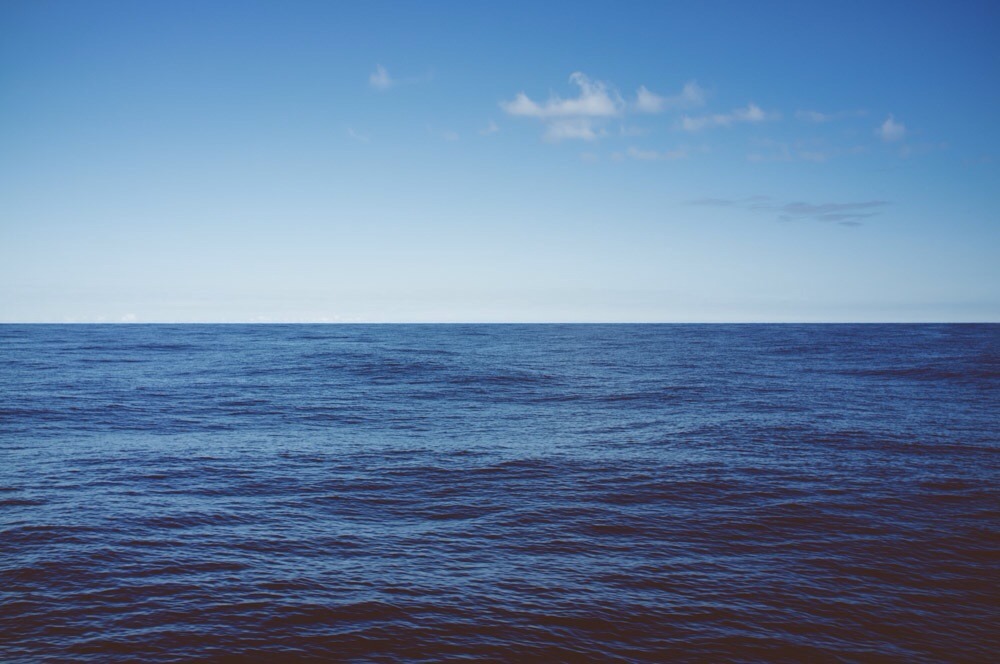 abstractconformity:  A calm day at sea