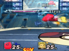 ssbgifs:Building damage is important. its not all about the finishers c;ChuDat vs Pink Fresh[Spaghet