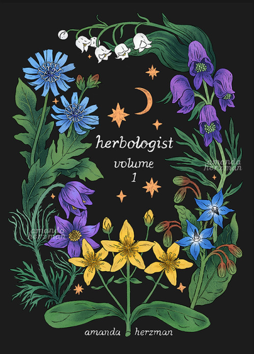 herbologist zine volume 1 - collecting together one year of my patreon herbologist rewards, from 201