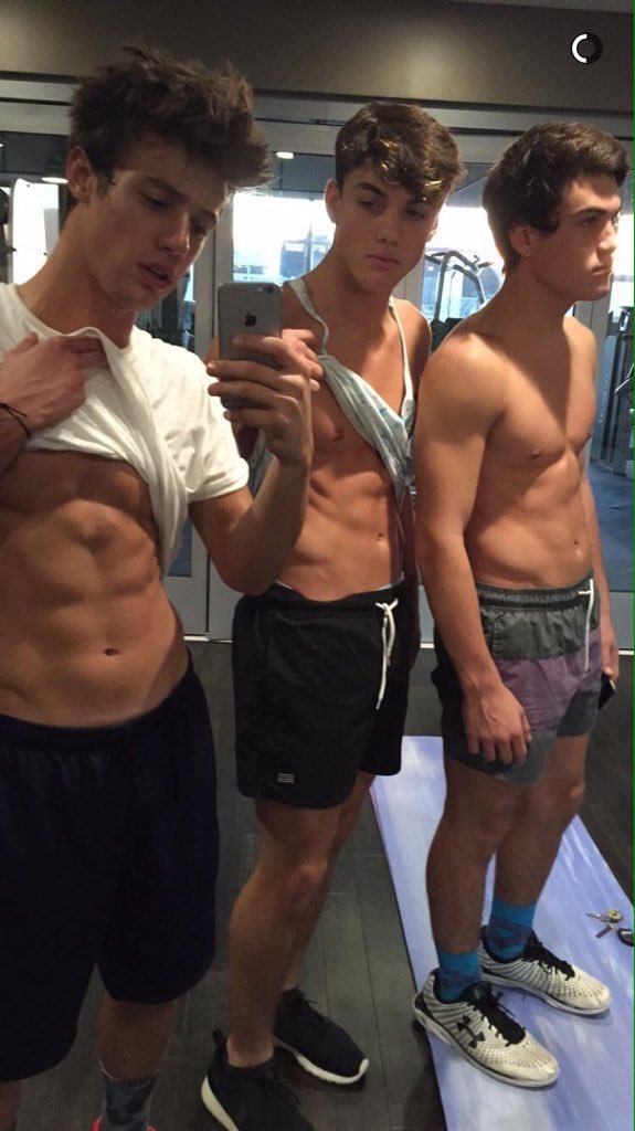 sexymalesdaily:  Cameron Dallas &amp; Dolan Twins