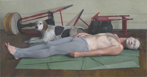 Robert Wilbert - Figure with Dog (1989)