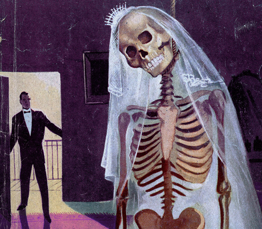 vintagegal:  Le mariage de Leon Rude by Marcel Allain. Cover art by Michel Gourdon