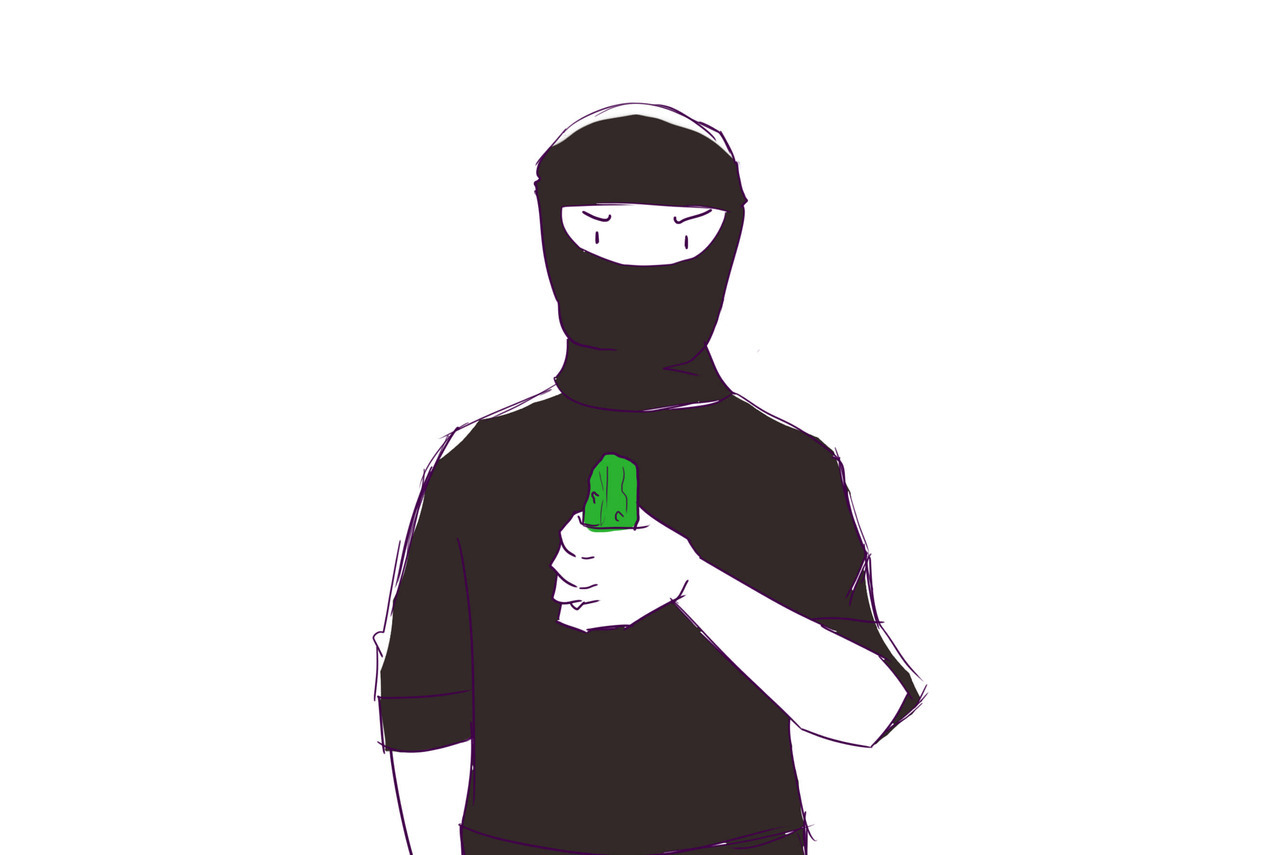 masacatki:  “Fyi ninja brian threw the FUCK out of a pickle today, not sure where