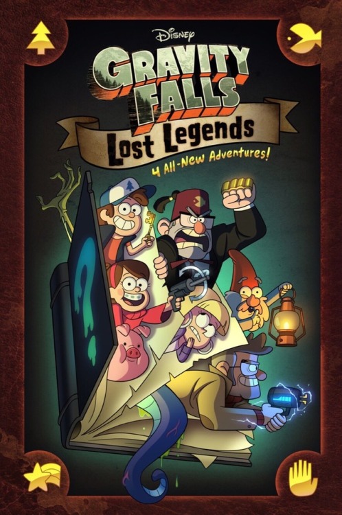 fuckyeahgravityfalls:And the title and cover to the graphic novel is revealed!Gravity Falls Lost Leg