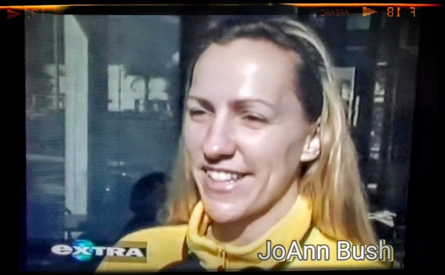 Actress JoAnn Bush on EXTRA TV Again, haha, back in the day! :) 
For more Pics and Updates visit  :)