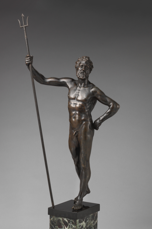 greekromangods: Neptune 16th century Bronze The Metropolitan Museum of Art ** Visit my Links page fo