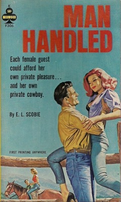 gameraboy:  pulpcovers:  Man Handled http://ift.tt/19P7rAa