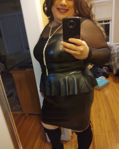 Amber-Marie-Cox:just A Few Highlights From Last Year. #Leatherdress #Leatherboots