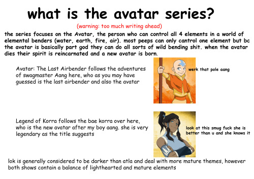 baezula:i’m always tryna convince my friends to watch avatar so i made a handy infographic powerpoint