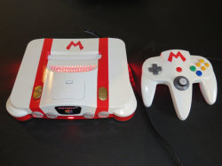 retrogamingblog:  Custom Mario N64 made by