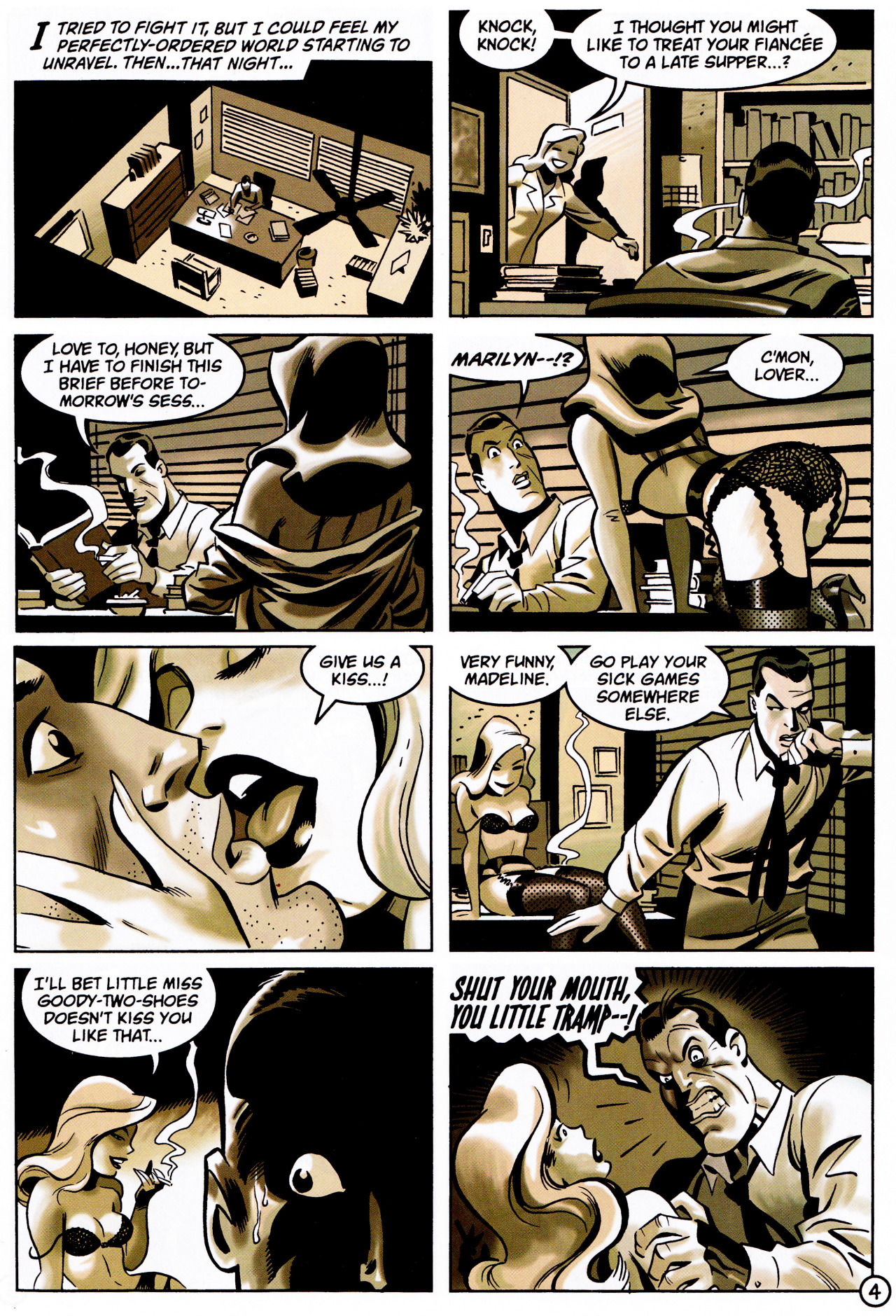 jthenr-comics-vault:  BATMAN: BLACK &amp; WHITE #1 (June 1996)&ldquo;TWO