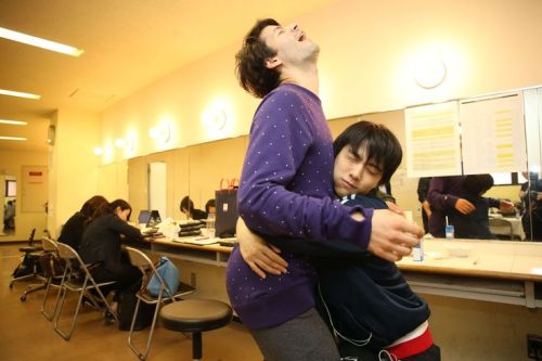 thewindowbox:Yuzuru and Stephane FAOI 2015. *0* Can they get any cuter?