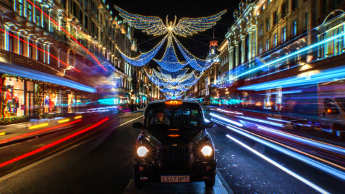 Vintage Christmas Photos - Regent Street, London (2019)