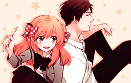 haisesaski:   Nozaki × Sakura ★ Gekkan Shoujo Nozaki-kun 