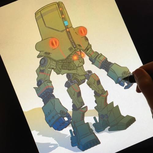 Lil Cherno Alpha #pacificrim #pacrim #jaeger #mecha #giantrobot #russian #scifi #anime #robot #kaiju