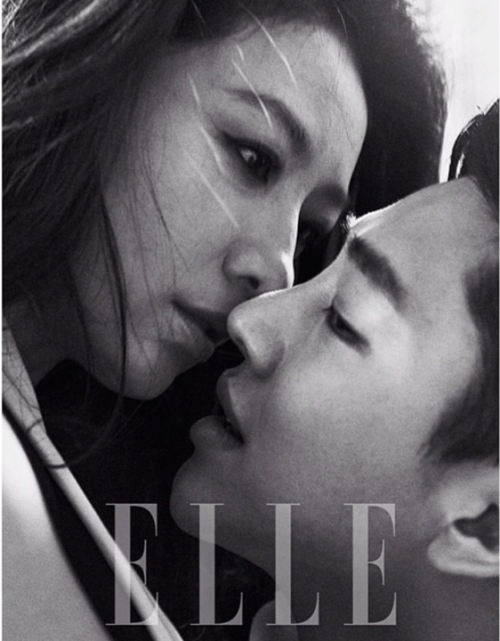 shura-blog1:Kim Hee Ae and Yoo Ah In for ELLE magazine