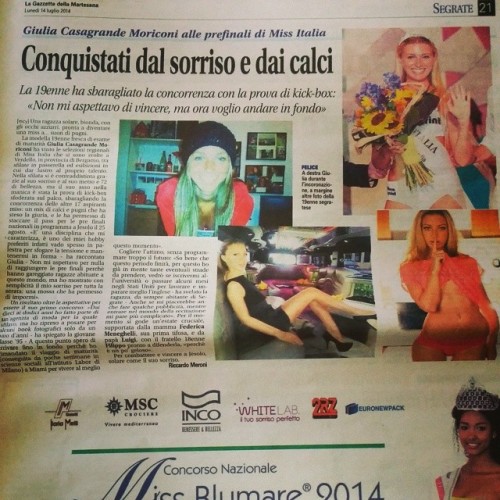 Grazie, titolista della Gazzetta Della Martesana. #Calci #femminicidioSi #FemminicidioNo