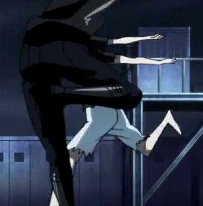 juuzou-rei-suzuya:  Just pointing out Kaneki doing the ninja run. Also Ayato is a flamingo.