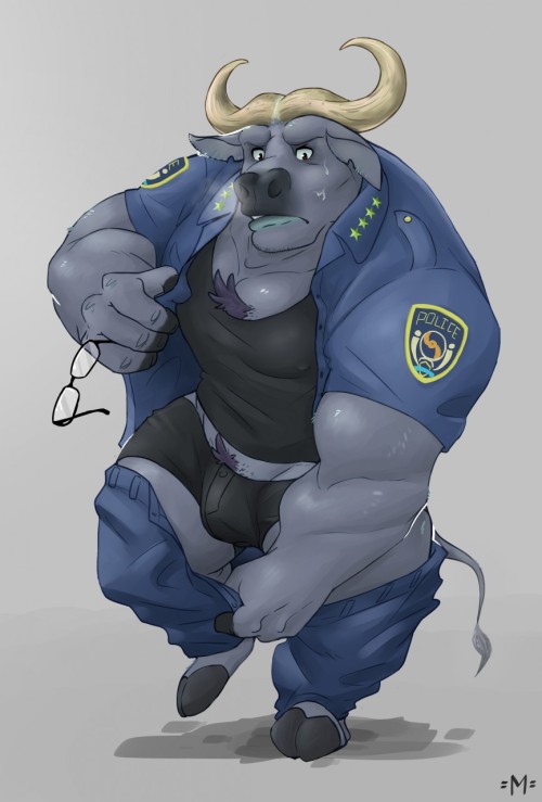 chrispywolf:  Chief Bogo by misterbunny56 