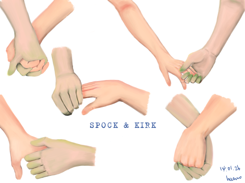 yesitsmeeee:spock kirk couple hand :) 