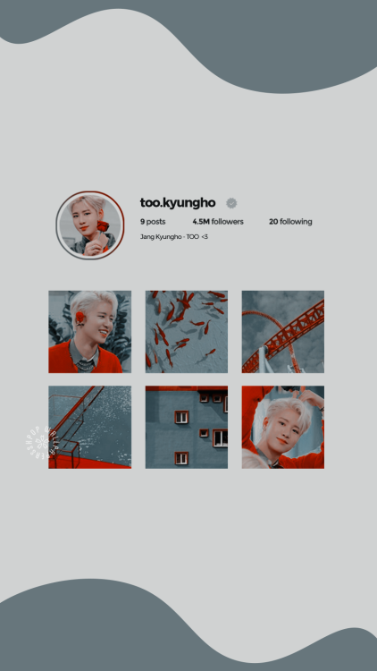 TOO - Kyungho (Instagram edit)Reblog if you save/use please!!Open them to get a full hd lockscreendo