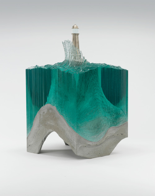 exhibition-ism: Ben Young&rsquo;s incredible cross-section glass sculptures