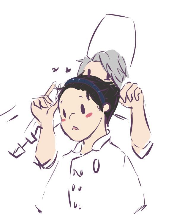 la-loom:  As Sweet as Sugar AU one day victor decides Yuuri needs to start pushing