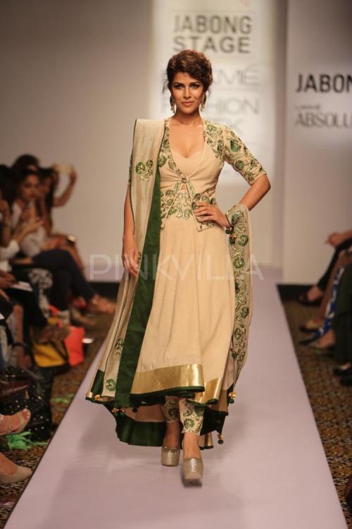 Nimrat Kaur for Shilpa Reddy at Lakme Fashion Week