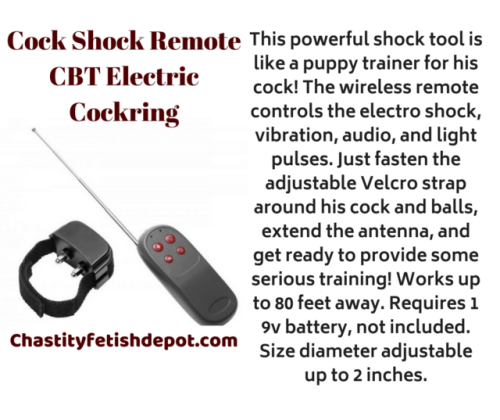 www.chastityfetishdepot.com/product/CNVEF-EXR-AE237/cock-shock-remote-cbt-electric-cockring