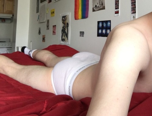 fetchthewhippingboy:I got in trouble for talking back to Dad today. He took away my clothing privileges and put me in corner time for a little while… I gotta stay in just my tighty whities until he tells me I can get dressed. I hope my roommate doesn’t