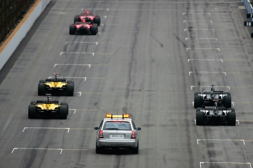 2005 USA Grand Prix starting grid.