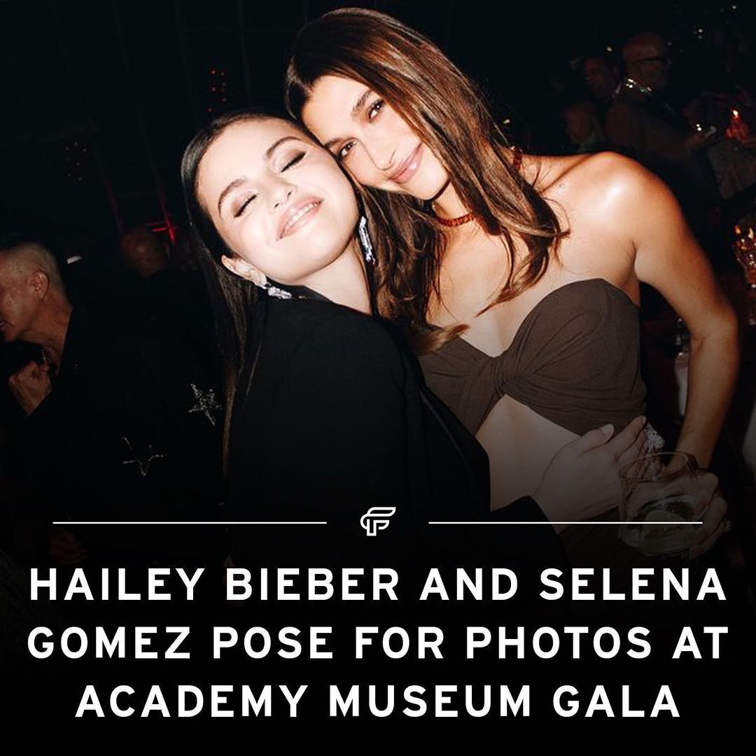 Hailey Bieber and Selena...