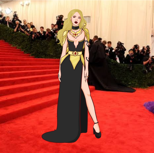 Emma Carstairs at the Met Gala &lt;3// @cassandraclare