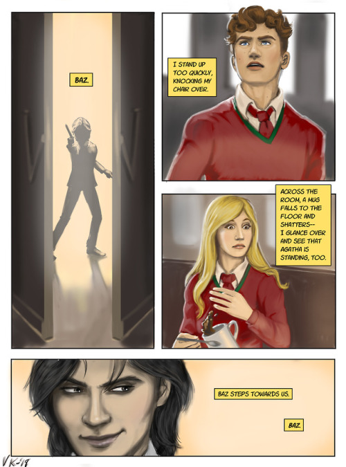 vkelleyart:Getting this in just under the wire! Carry On turns 3 years old today, and to celebrate t