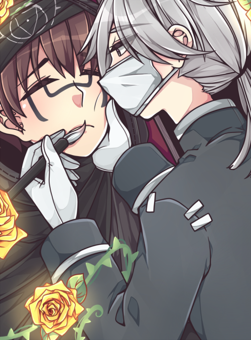 NGL, I play IDV for Seer and Embalmer, ahahaha. Here’s a resized and crop of a print I made of them~