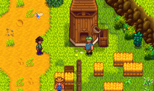 I've Been Playing Modded Stardew Valley These Last Couple Of Days And One Of The Mods (Ridgside Village)