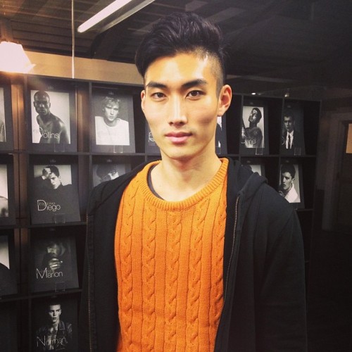 koreanmodel:  Do Byung Wook With Elite model Milan  