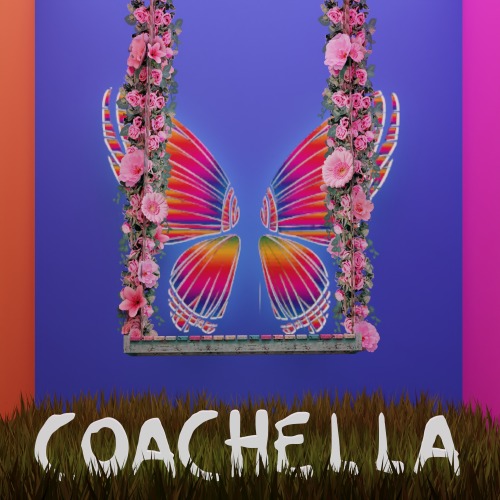 thecollectivesims: Coachella Photobooths - Not compatible with Sims 4- Blender- Credits to The Colle