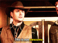 softlesbian:Dean Winchester Meme: Reoccurring Themes (2/4)↳  Awesome