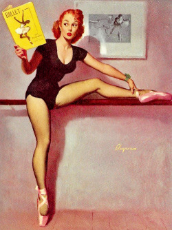 vintagegal:  &ldquo;Perfect Form&rdquo; by Gil Elvgren, 1953