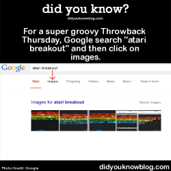 did-you-kno:  For a super groovy Throwback