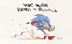 matiasberg:  Sonic: born to runby Matias Bergara 