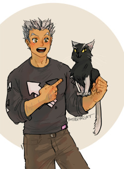 bottlenext: This is Bokuto’s cat in neko