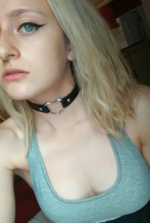 used-trash: My new choker arrived…and my dignity vanished. Good. You should have never had an