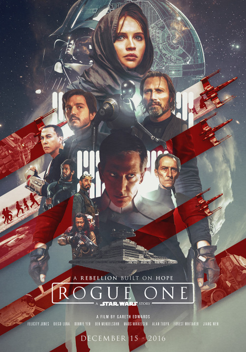 Rogue OneAlternative movie poster for Rogue One, a film directed by Gareth Edwards.Digitally painted