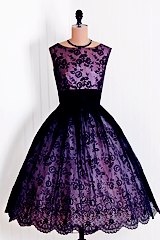 vintagegal:  1950s Prom and Party Dresses: Purple