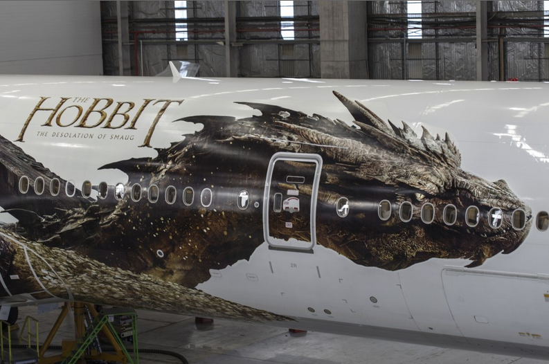 bilbo-babe:  &ldquo;The Smaug Air Plane&rdquo; (pics: Weta Workshop, Air