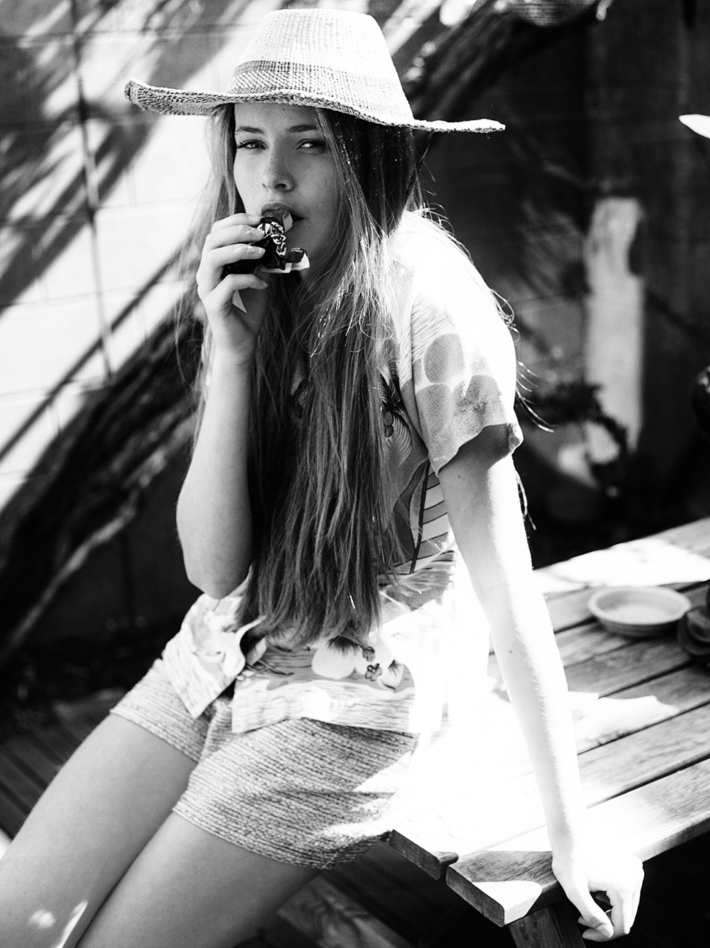 3bigmamas:  jenna @ dominique models chilling, 04.2013 gent